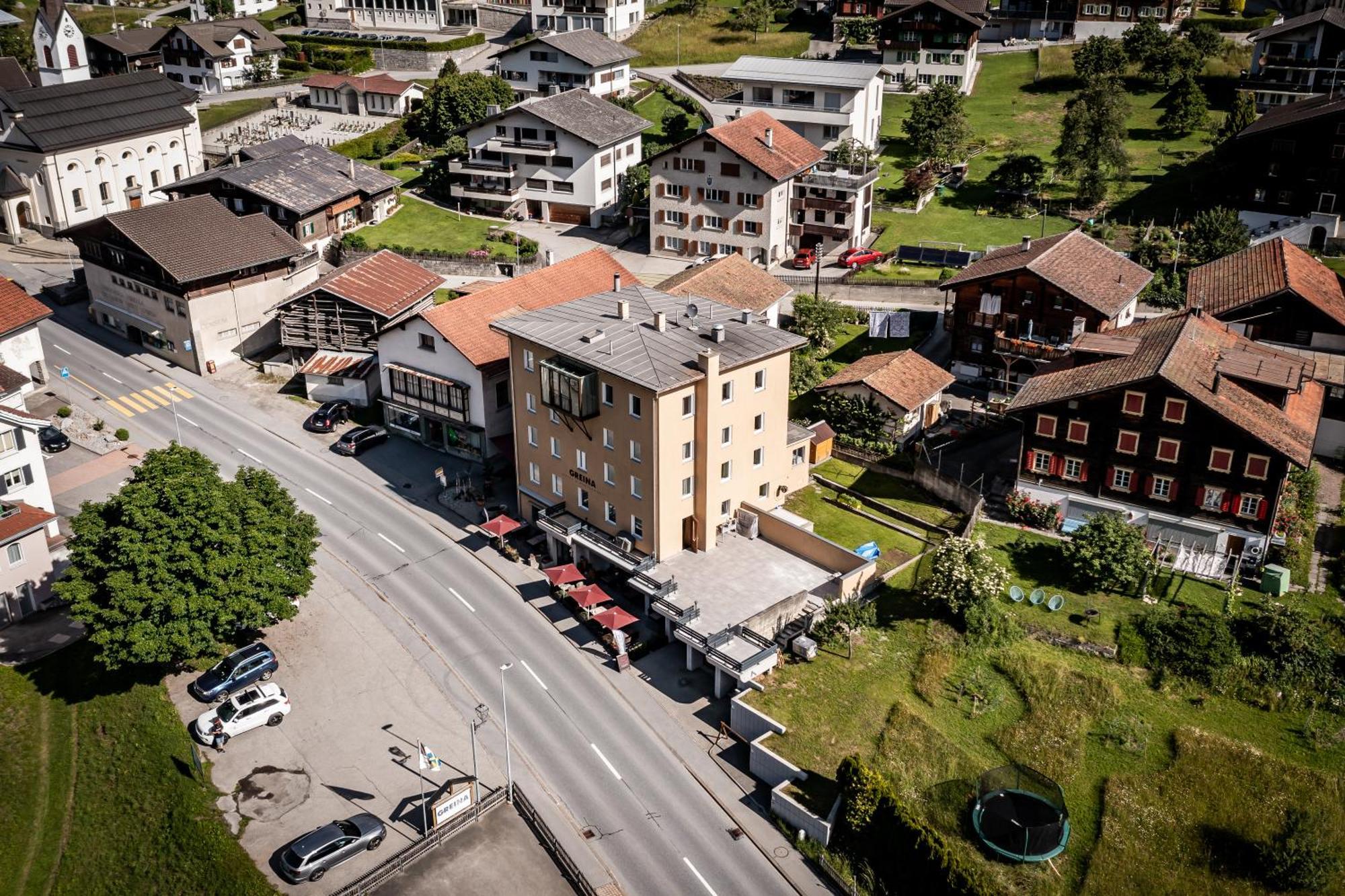 Hotel Greina Rabius Exterior foto